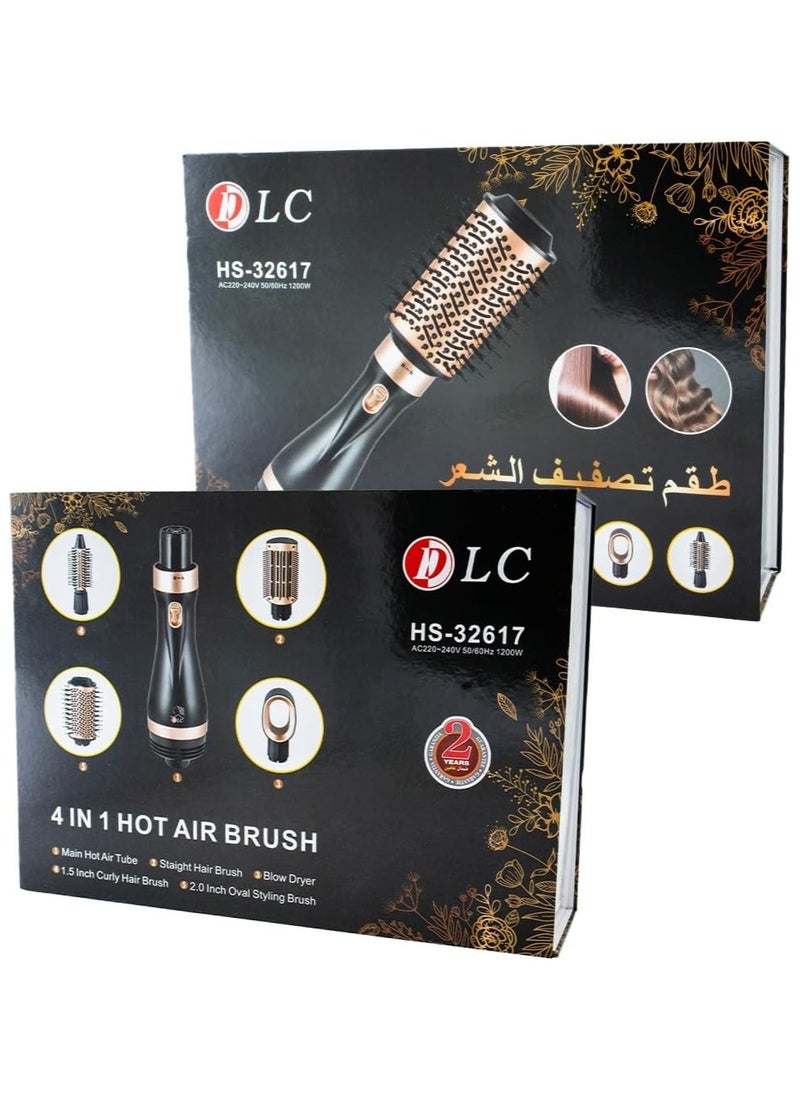 دي إل سي  - مصفف هواء احترافي - مجفف شعر، مملس، مجعد ومكثف - Image 1