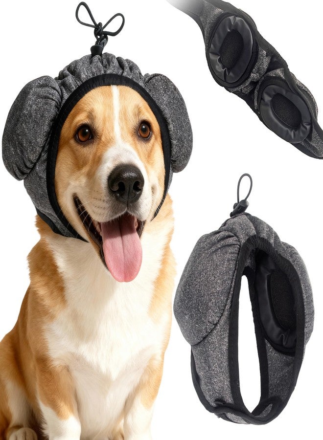 HI-REEKE Dog Ear Muffs Noise Protection, No Flap Ear Wraps Covers for Grooming Dog Earmuffs Noise Cancelling - Image 1
