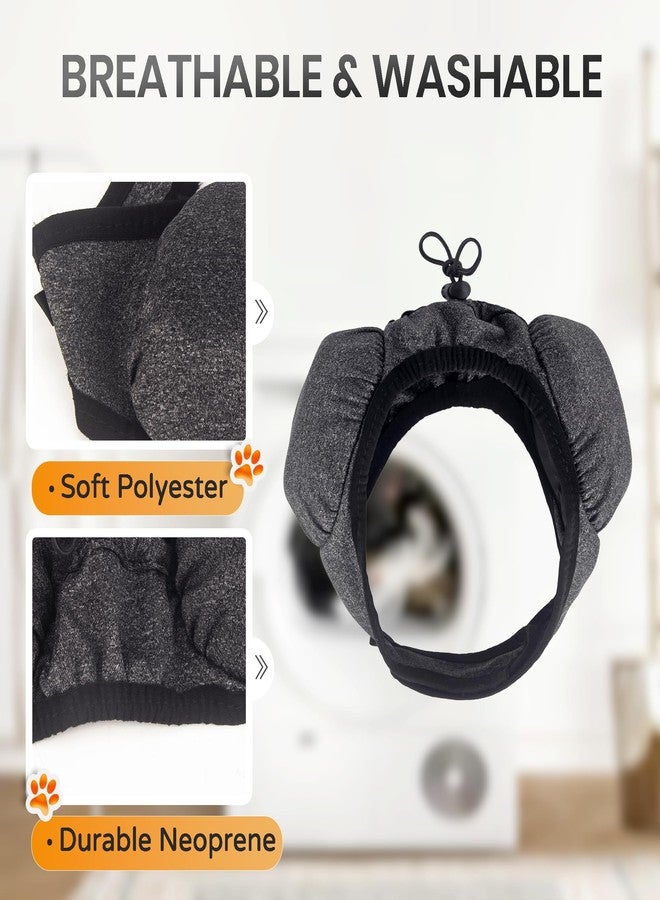 HI-REEKE Dog Ear Muffs Noise Protection, No Flap Ear Wraps Covers for Grooming Dog Earmuffs Noise Cancelling - Image 5