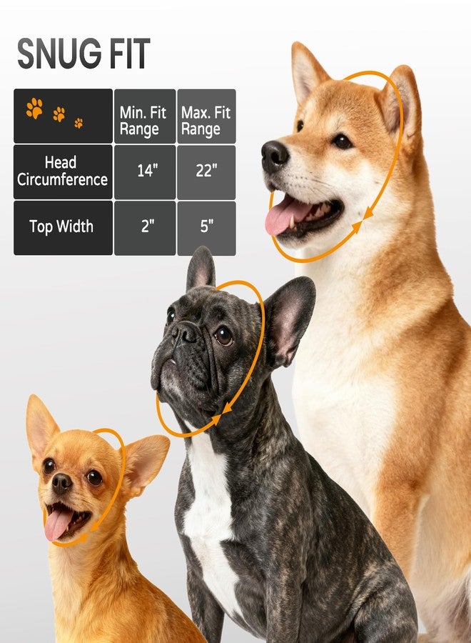HI-REEKE Dog Ear Muffs Noise Protection, No Flap Ear Wraps Covers for Grooming Dog Earmuffs Noise Cancelling - Image 3