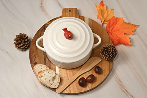 Wild Eye Designs BRIE BAKER, CREAM, WOOD SPREADER, BIRCHBARK - Image 2