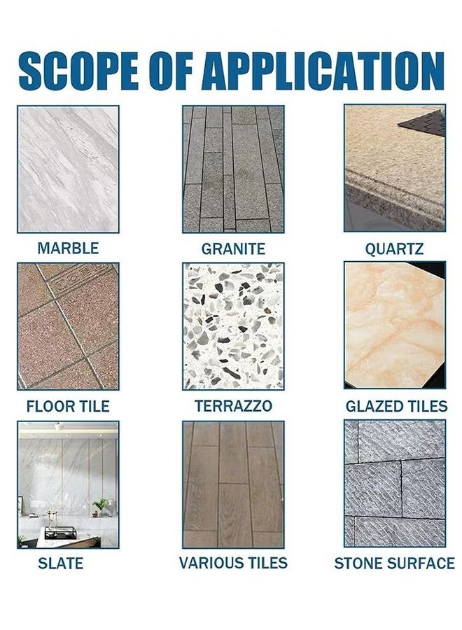 ويليام وير الحجر الرعاية الشمع، بلاط الماء الرعاية المنظف، الحجر الرعاية الشمع معجون السيراميك، الحجر الحماية الصيانة نمط تلميع الشمع للأرضية - 100g - Image 3