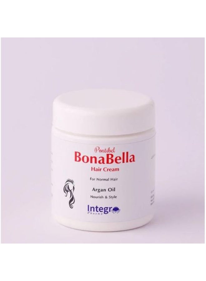 Bonabella Hair Cream with Argan Oil for Normal Hair 200gm - Image 2