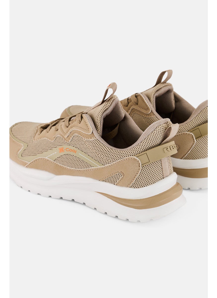 RBX Women Lace Up Outdoor Shoes, Beige  - Image 2
