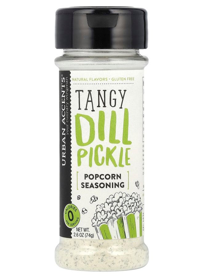 URBAN ACCENTS - Popcorn Seasoning Tangy Dill Pickle 2.6 oz (74 g) - Image 1