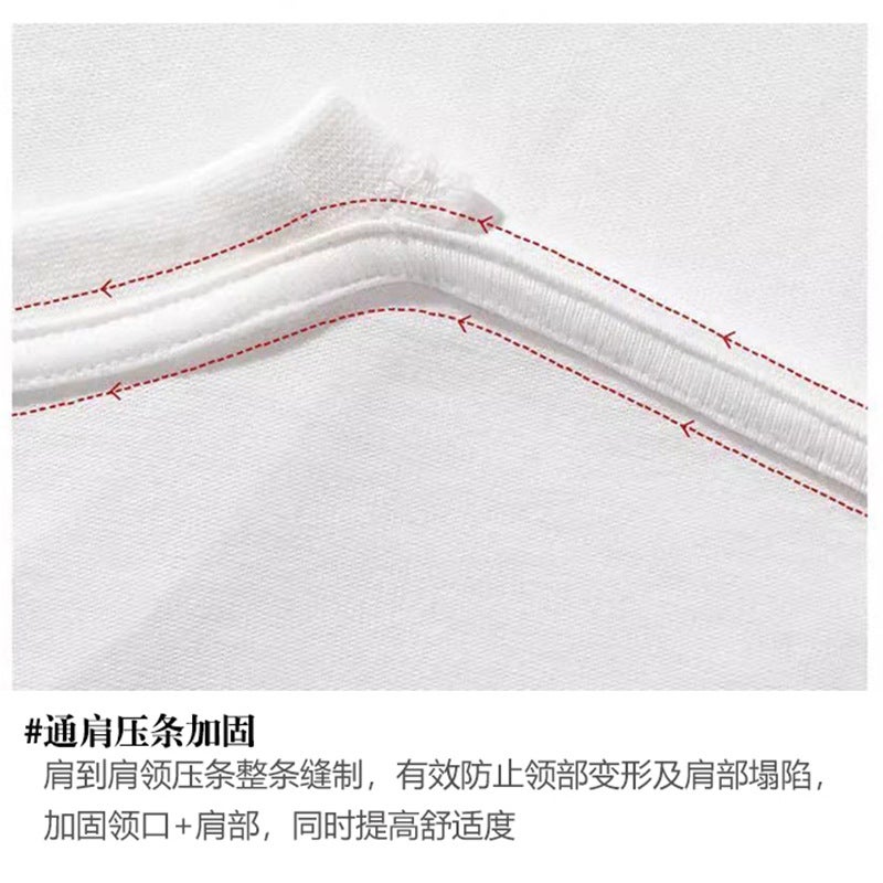 Boys Handsome Short-Sleeved T-Shirt Thin Hong Kong Style Half-Sleeved New Loose Fashionable Half-Sleeved Top Ins - Image 5