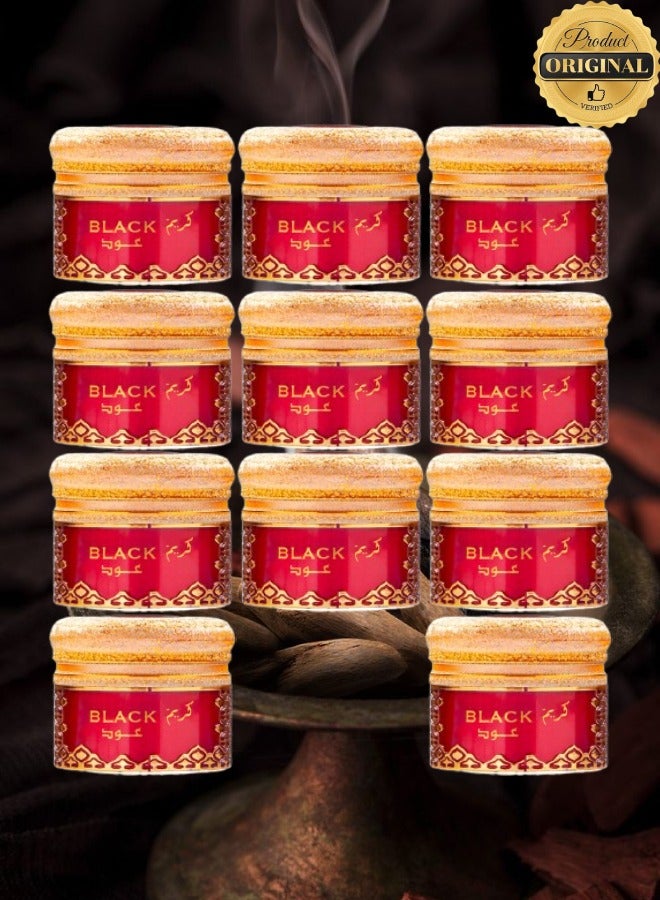 Banafa 11 Pieces Black Oud Cream 9g - Image 1