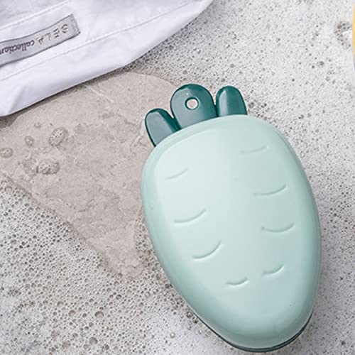 TASKHOUSE Multipurpose Cleaning Brush Handheld Laundry Scrubber with Soft Bristles for Clothes, Shoes, Floors, Sink, Bathtub (Green, 1 Piece) - Image 4