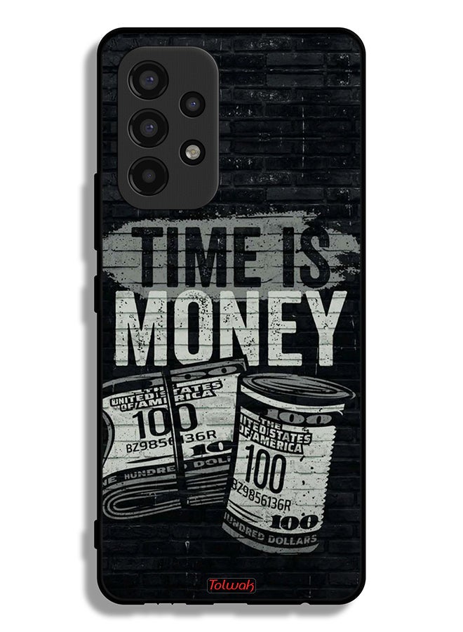 Tolwak Samsung Galaxy A53 5G Protective Case Cover Time Is Money - Image 1