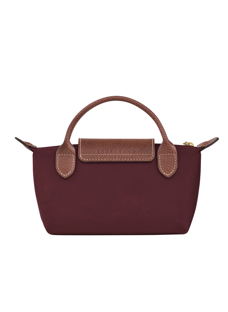 Longchamp Women's Mini handbag,Crossbody Bags,Shoulder Bag Shoulder strap with buckle,Claret Classic Style - Image 4