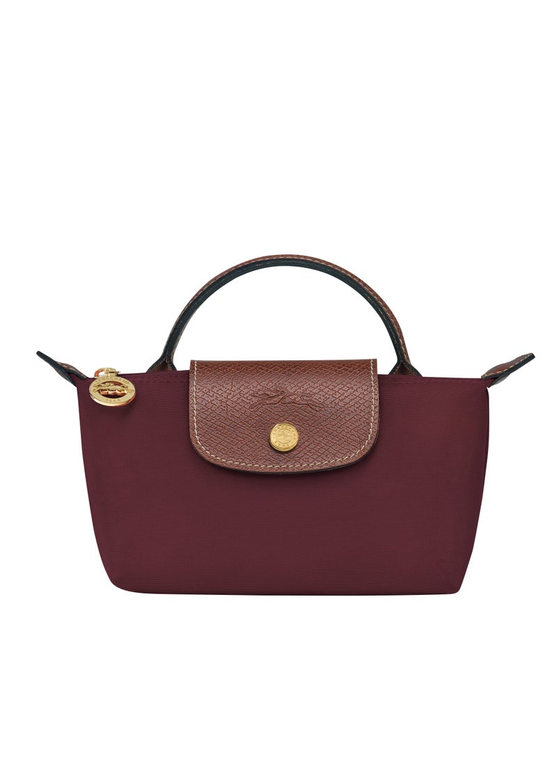 Longchamp Women's Mini handbag,Crossbody Bags,Shoulder Bag Shoulder strap with buckle,Claret Classic Style - Image 3
