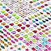 Hoiny 407pcs Gem Stickers Crafts for Kids Self Adhesive Jewel Stickers Acrylic Bling Stick on Gems Big Rhinestone Stickers for Crafts Muticolor Gemstone Sticky Gems for Crafting Decorating DIY - Image 3