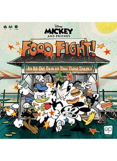 USAopoly Disney Mickey And Friends Food Fight ; Quickrolling Family Dice Game Featuring Mickey Mouse Donald Duck Minnie Mouse Goofy And Daisy Duck ; Great Kids Game & Family Board Game  - Image 1