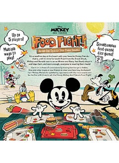USAopoly Disney Mickey And Friends Food Fight ; Quickrolling Family Dice Game Featuring Mickey Mouse Donald Duck Minnie Mouse Goofy And Daisy Duck ; Great Kids Game & Family Board Game  - Image 2