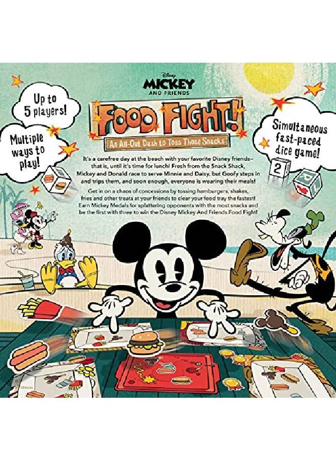USAopoly Disney Mickey And Friends Food Fight ; Quickrolling Family Dice Game Featuring Mickey Mouse Donald Duck Minnie Mouse Goofy And Daisy Duck ; Great Kids Game & Family Board Game  - Image 2