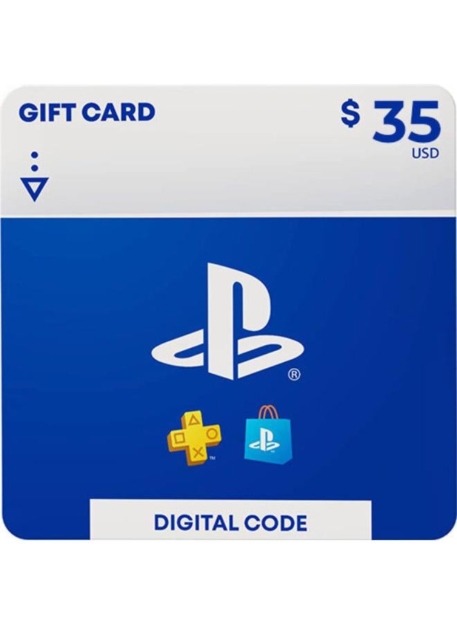 PlayStation Store DIgital Code Gift Card  35 USD