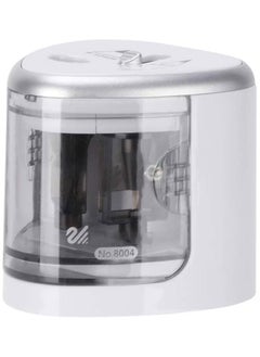 LINJIE Electric Pencil Sharpener, Double Hole Multi-functional Automatic Pencil Sharpener Battery Operated with 2 Holes(6-8mm / 9-12mm) for School Classroom/Office/Home  - Image 1