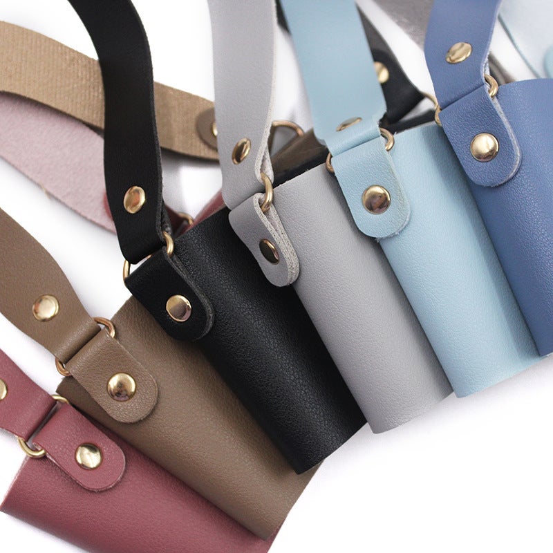 Outdoor Milk Tea Portable Cup Cover Heat Insulation Anti-Scalding Shopping Coffee Cup Hand Bag Outgoing Portable Ice Cup Cover - Image 3