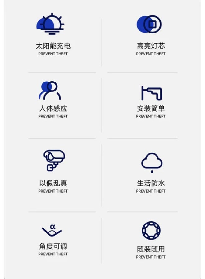 كروني مصباح حائط LED يعمل بالطاقة الشمسية من كروني Hw-5118-1 مع مستشعر حركة، مقاوم للماء بدرجة IP65، وعمر افتراضي يصل إلى 50,000 ساعة، مناسب للأمن الخارجي وإضاءة المناظر الطبيعية. - Image 3