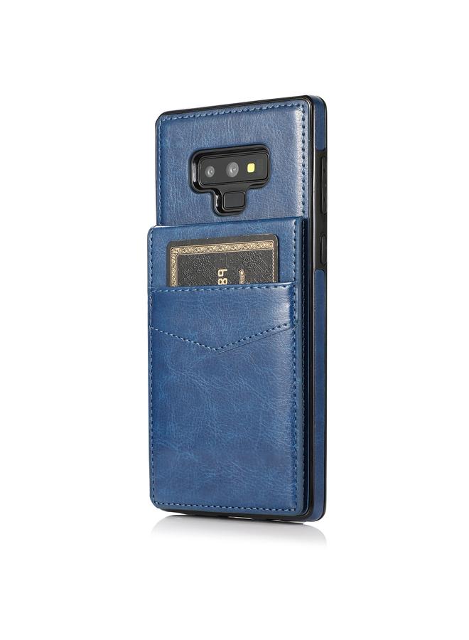 اس-توب جراب لهاتف Samsung Galaxy Note9 بلون سادة مصنوع من مادة PC + TPU مع حامل وفتحات للبطاقات - Image 2