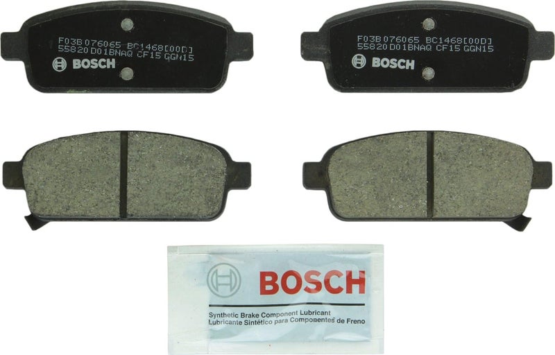 BOSCH BC1468 QuietCast Premium Ceramic Disc Brake Pad Set - Rear - Image 1