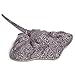 ZHONGXIN MADE Simulation Stingray Fish Plush Toys Stuffed Animal 20 inch Manta Ray Bass Leopard Stingray Deep Sea Toy Cute Skate Fish Toy as Gift for Kids - Image 4