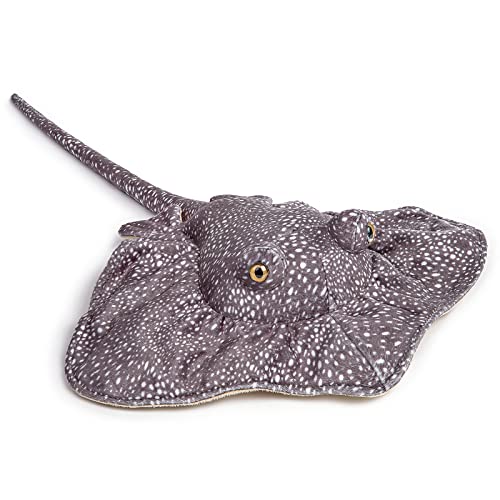ZHONGXIN MADE Simulation Stingray Fish Plush Toys Stuffed Animal 20 inch Manta Ray Bass Leopard Stingray Deep Sea Toy Cute Skate Fish Toy as Gift for Kids - Image 1