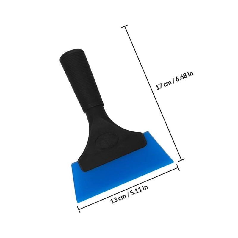 2 Pack Soft Rubber Squeegee With Handle For Car Tint And Shower Glass Cleaning - Image 3