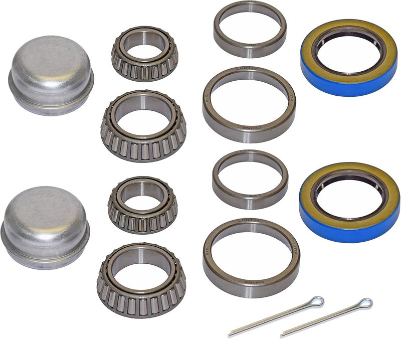 RIGID HITCH INCORPORATED Pair of Trailer Bearing Repair Kits for 1-3/8 Inch to 1-1/16 Inch Tapered Spindles - Image 1