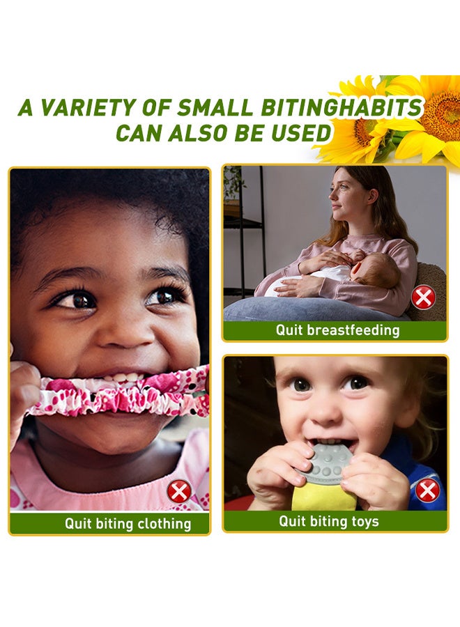 HBESTY Nail Bitter Water, Nail Biting Treatment For Kids, 100% Natural And Kids Safe Bitter Taste, Nail Biting Prevention, No Bite Nail Polish For Stop Thumb Sucking, ​Day Night Care 10ml - Image 4