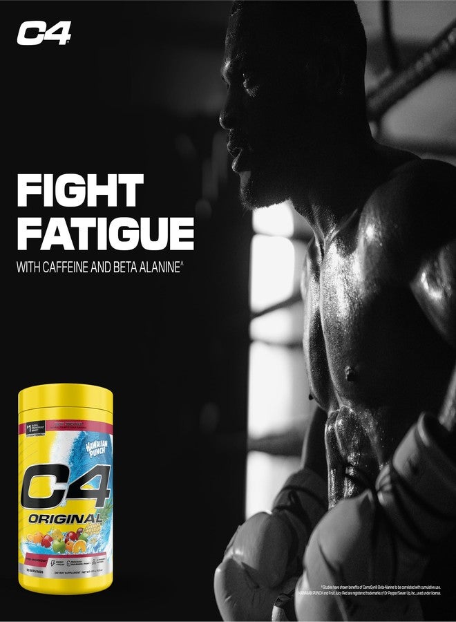 C4 Cellucor C4 Original Pre Workout – Hawaiian Punch - Pre-Workout for Endurance, Focus & Performance with 200mg Caffeine, Beta-Alanine, Creatine Nitrate, L-Arginine & PeptiPump – Sugar Free, 50 Servings - Image 5