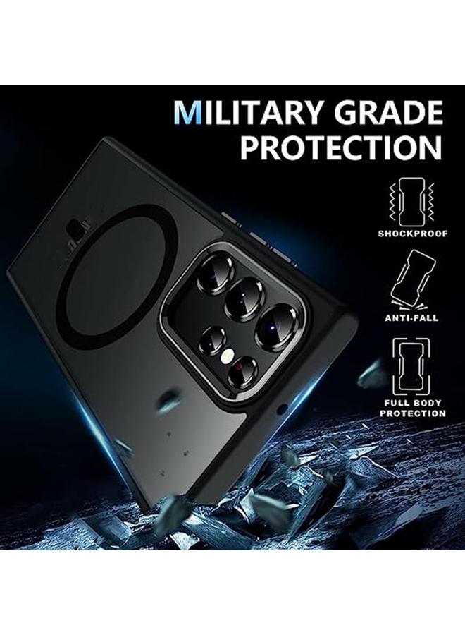 S-TOP Case For Samsung Galaxy S25 Ultra 5G Acrylic PC MagSafe Magnetic Phone Case - Image 5