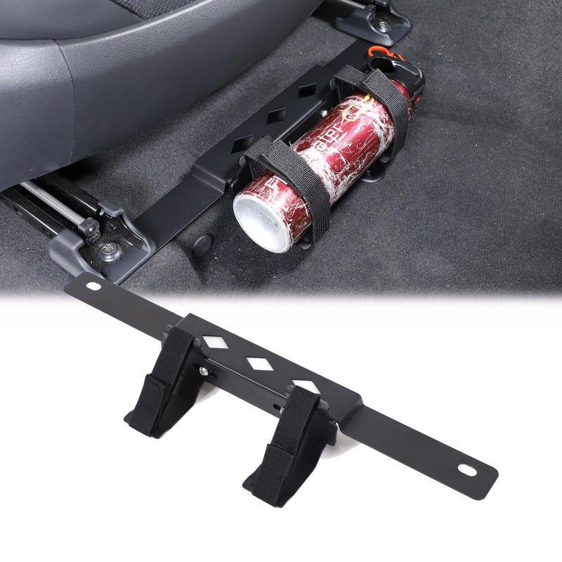 Heutamo Fire Extinguisher Mount Kit Compatible with Toyota Land Cruiser 250 Prado J250 LC250 2024 2025 2026 Accessories Under Seat Adjustable Quick Release Roll Bar Fire Extinguisher Holder - Image 2