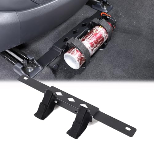 Heutamo Fire Extinguisher Mount Kit Compatible with Toyota Land Cruiser 250 Prado J250 LC250 2024 2025 2026 Accessories Under Seat Adjustable Quick Release Roll Bar Fire Extinguisher Holder - Image 1
