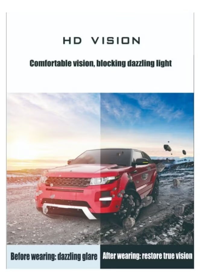 Gecomo Polarized Aviator Sunglasses for Men Women, UV400 Protection Sun Glasses TR Fashion Anti-Glare Sun Shades for Driving, Fishing, Traveling (Transparent Gray Frame) - Image 4