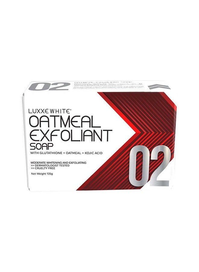 Luxxe White 02 Oatmeal Exfoliant Soap