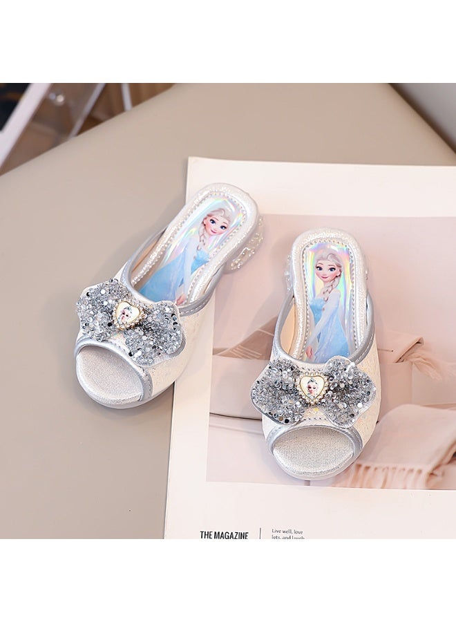 Summer New Girls' Cool Slippers Princess Shoes - Image 1