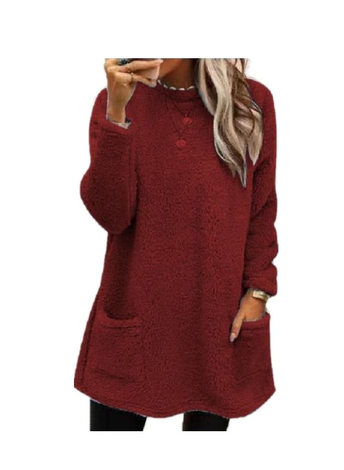 Loquat Autumn/Winter New Women's Plush Hoodie 