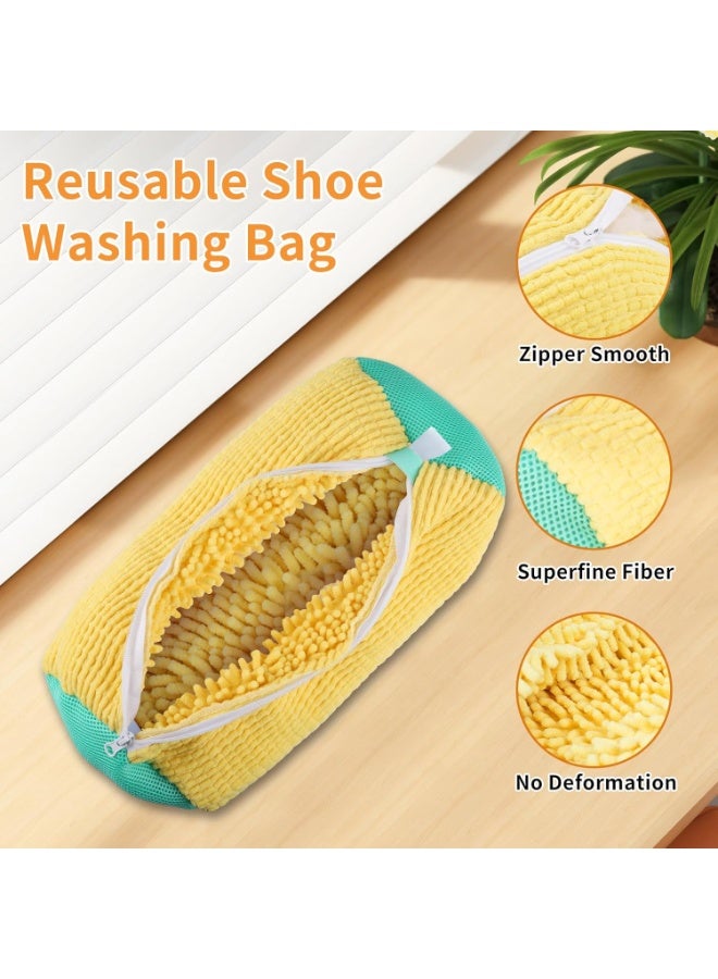 Shoe, Boot, and Sneaker Washing Bag - Washing Machine Bag - Reusable and Hangable Shoe Washing Bag for Washer and Dryer, Washing Machine Shoe Bag for All Types and Sizes of Shoes Multiple - Image 5