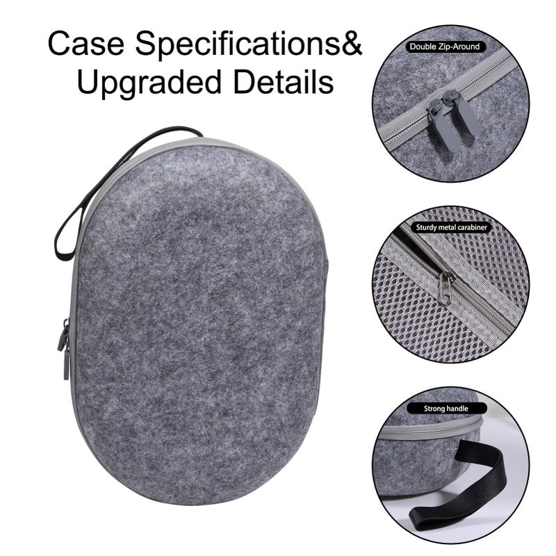 Suitable For Quest 3 Storage Bag Original Design Felt Hard Shell Meta Quest 3 Storage Bag Handbag - Image 4