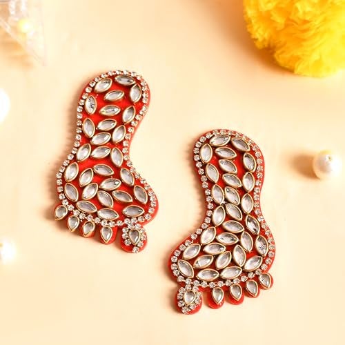 ascension Set of 1 Laxmi ji Charan Paduka Maa Laxmi ji Charan for Diwali Decoration Laxmi ji Charan for Prosperity and Wealth Devi Charan for Home & Office - Image 2