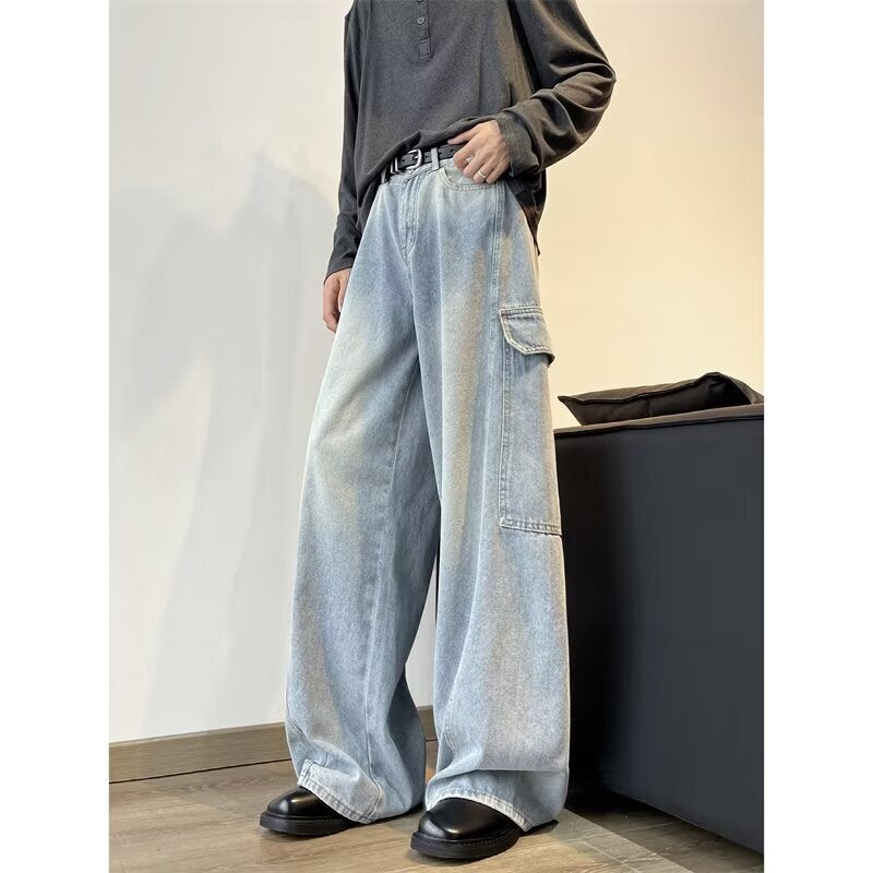Unisex Casual Daily Denim Jeans - Image 5