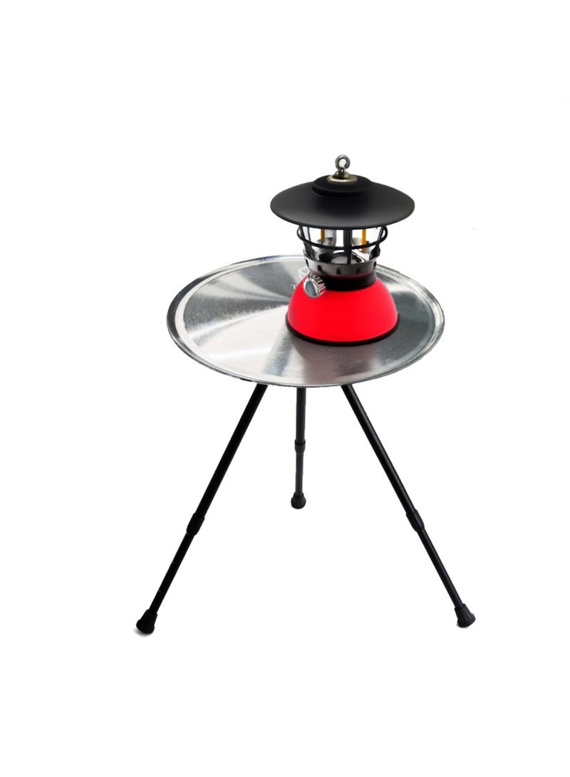 توبيز مصباح تخييم قابل لإعادة الشحن من توبي مع ضوء LED وطاولة قابلة للطي – خفيفة الوزن، متينة، محمولة مثالية للطهي الخارجي والرحلات والنزهات والتخييم - Image 1