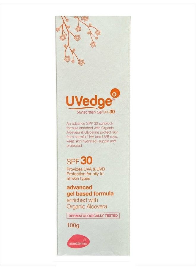 BREEMETIC Uvedge Sunscreen Gel Spf 30 For All Skin 100Gm  - Image 3