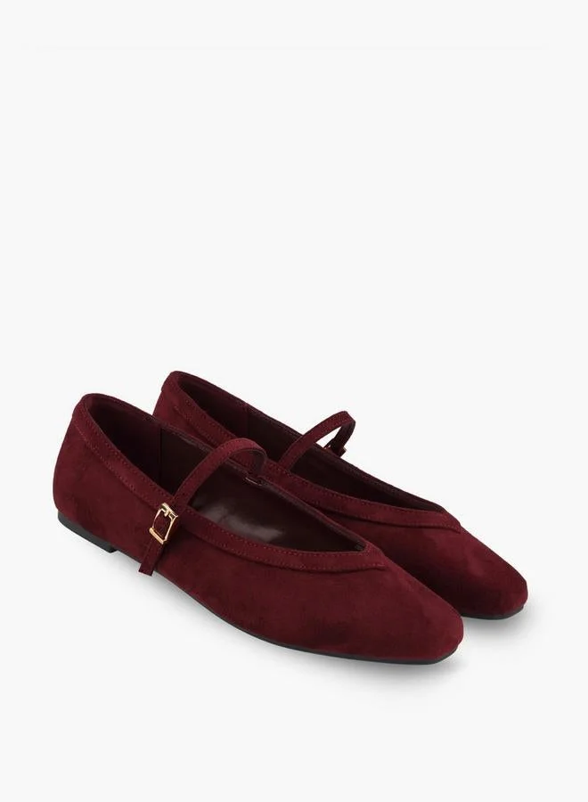 Celeste BURGUNDY Women Mary Jane Shoes for Women | Best Price UAE