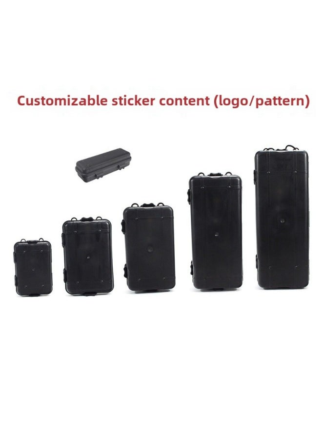 Generic - Flashlight Universal Plastic Gift Box Can Be Made LOGO Sticker Flashlight Special Packaging Box Box With Lanyard-Color:Gift Box No. 6 (remarks On Black And Green Colors) - Image 1