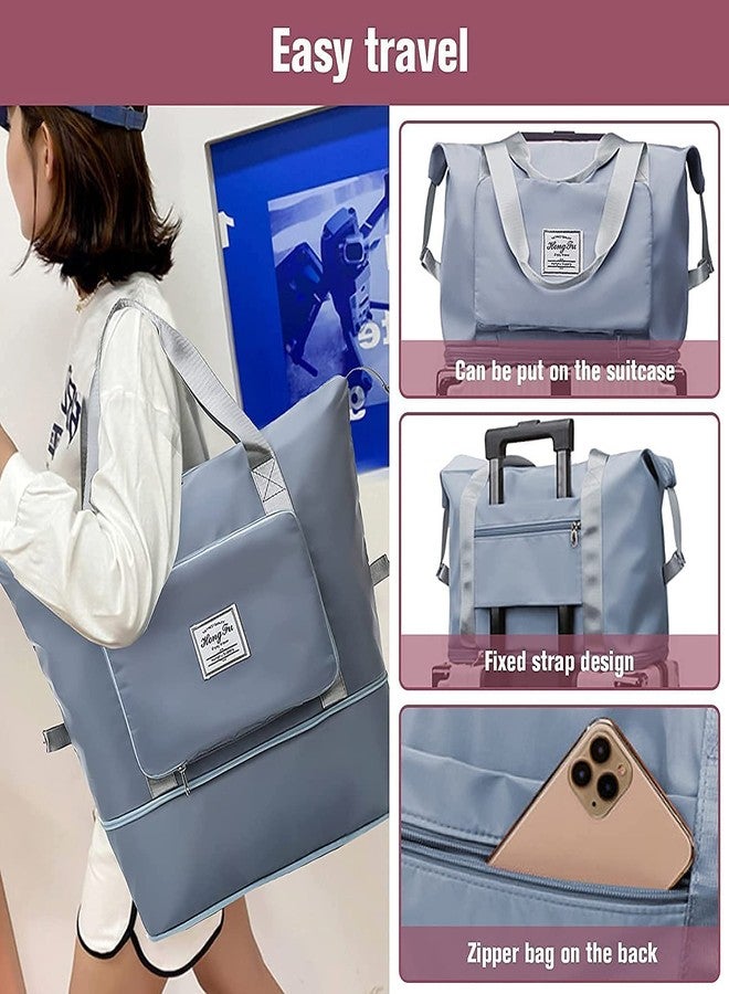 BIYALI Foldable Travel Duffel Bag, Large Capacity Folding Travel Bag, Travel Lightweight Waterproof Carry Luggage Bag- Multy Colour - Image 4