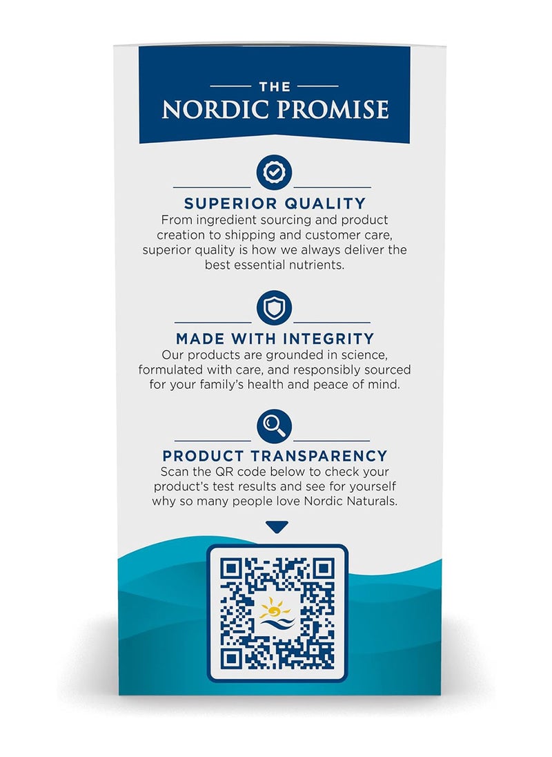 NORDIC NATURALS Ultimate Omega, Lemon romotes Brain & Heart Health 120 Softgels 60 Servings  - Image 4