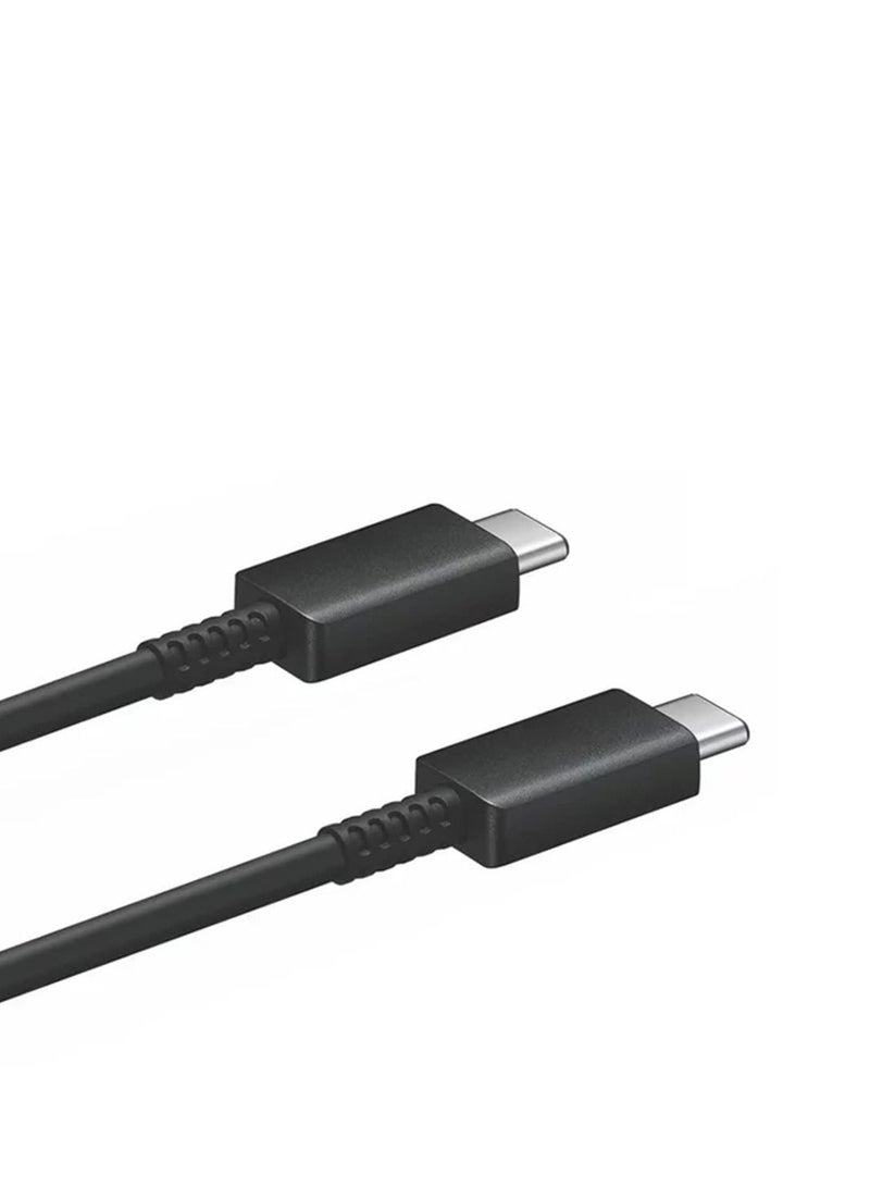 Type-C To Type-C Data Charging Cable Black - Image 2