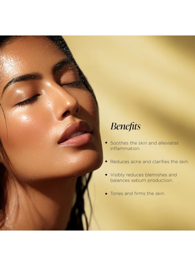 فورست اسينشالز شودهي بخاخ الوجه المنقي للبشرة | تونر أيورفيدا للبشرة الدهنية والمصابة بحب الشباب | مع النيم والتولسي وشجرة الشاي | ينقي المسام - Image 3